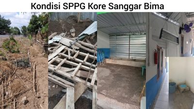 Kondisi SPPG di Desa Kore Kecamatan Sanggar Kabupaten Bima. (Iba/Ist)