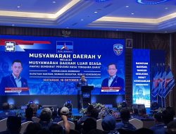 Buka Musdalub V Partai Demokrat NTB, Sekjen Herman Khaeron Minta Struktur hingga Anak Ranting Diperkuat